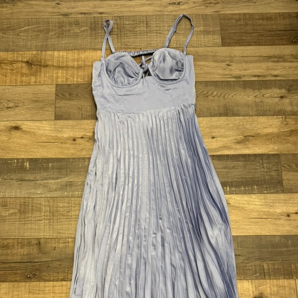Hello Molly Light Blue Dress NWT